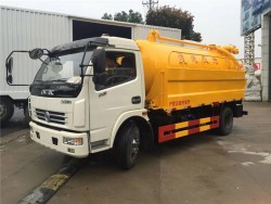 Used Dongfeng 5m3 High Pressure Jetting and Vacuum Sewage Suction Truck