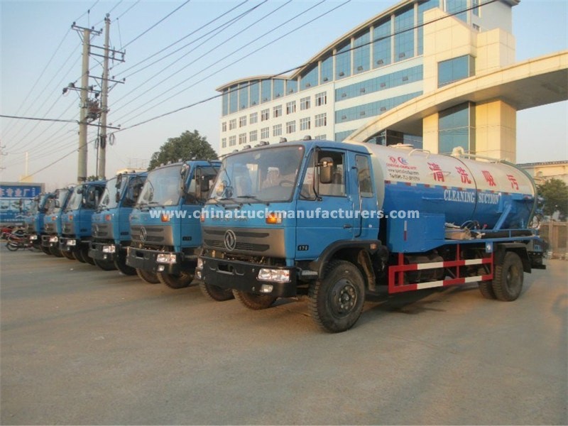 Used 12000 liters japanese sewage truck