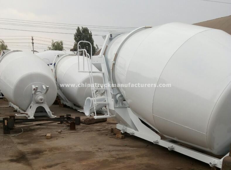 8m3 Concrete Mixer Truck Drum Mixing Canister