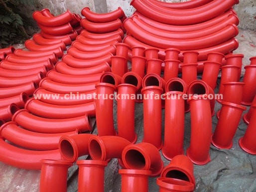 truck mounted concrete pump pipe elbow