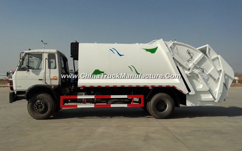 China 6 wheel 8 ton Garbage Compactor Truck