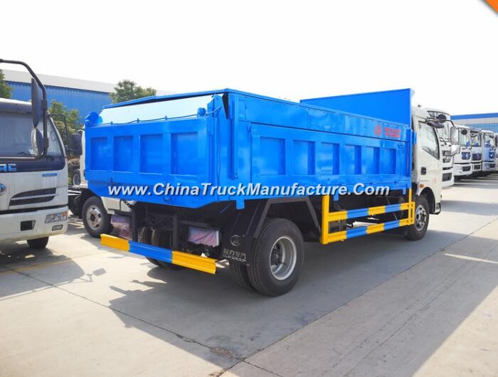 China 4X2 5 ton garbage dump truck