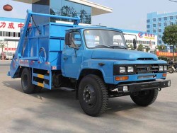 China 4x2 6 ton Swing Arm Garbage Truck