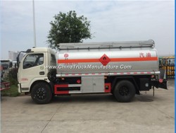 Dongfeng HOWO 4*2 5000liters Capacity Fuel Tank Truck Flow Meter