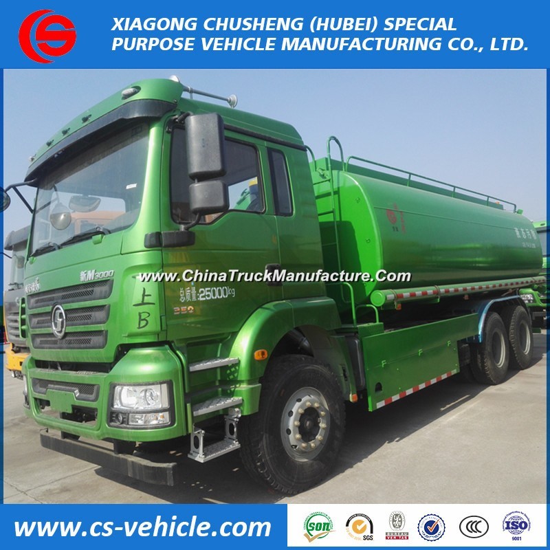 Shacman M3000 6X4 20m3 20000L Gasoline/Oil/Fuel Tank Truck