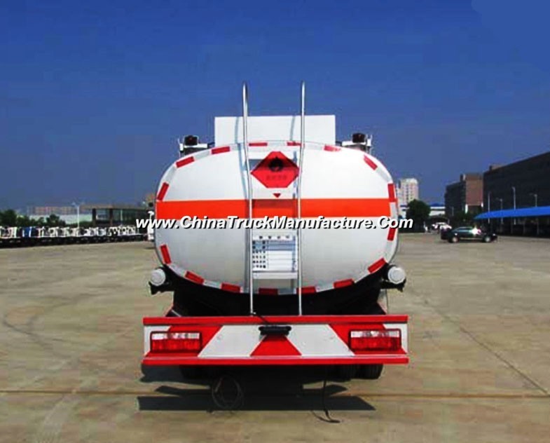 5000L Dongfeng 4X2 Type Fuel Transport Tanker Truck Jet Fuel Truck Export to Algeria 