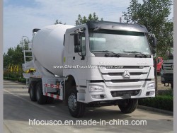 China 4X2 5cubic /6 Cubic Concrete Mixer Tank Truck