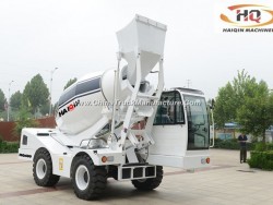Haiqin Brand Self Loading Mobile Concrete Mixer Truck (HQ400) for Sale