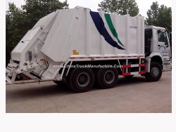 HOWO 6*4 16cbm - 18cbm Rear Load Garbage Truck