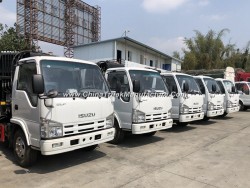 Waste Collection Isuzu Mini 4.5m3 Garbage Trucks 5m3 on Sale
