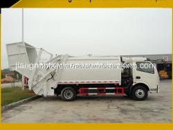 Dongfeng Small Garbage Truck with Compactor and Skip Multi Function