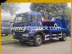 Sinotruk 266HP Skip Loader Garbage Collection and Transport Truck