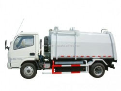 Side Loading Garbage Truck Daf Chassis 3tons