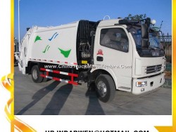 8cbm Dongfeng Brand New Garbage Service Truck for Sale