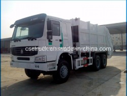 Sinotruck HOWO 6X4 16cbm 16m3 10t Garbage Compactor Truck