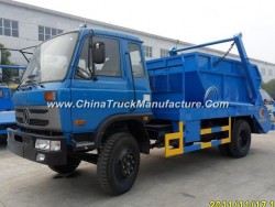 Dongfeng 4X2 LHD Swing Arm Garbage Truck