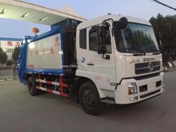 Dongfeng 4X2 Waste Collector Compressed 14 M3 Compactor Compress Garbage Truck Rubbish Truck