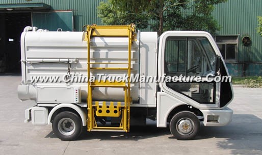 Garbage Transport Vehicle Electric Garbage Truck with High Pressure Washer Side Loading Electric Gar