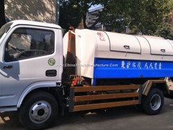 Dongfeng 4cbm 4X2 170HP Roll off Hook Lift Garbage Truck