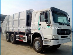 Sinotruck HOWO 10-Wheeler 16cbm 16m3 10t Compactor Garbage Truck