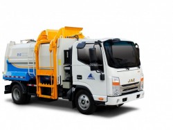 Side-Loading Garbage Compression Truck
