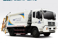 Garbage Compactor, Truck with Automatic Compactor, Transferring Garbage Truck