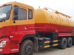 Dongfeng 6*4 240HP 22cbm Vacuum Sewage & Fecal Suction Truck