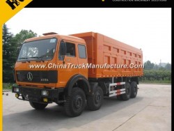 Beiben 6*4 Front Lifting Dump Truck with High Side Wall