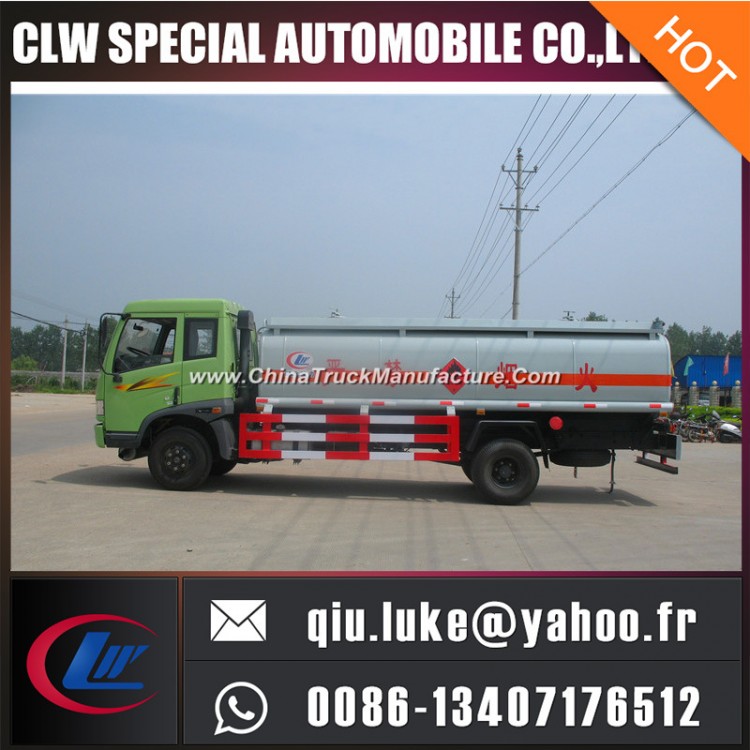 High Quality FAW 4*2 Anti Corrosion Oil Tank Truck