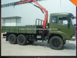 6ton Knuckle Crane 6X6 Military Dongfeng Crane Truck