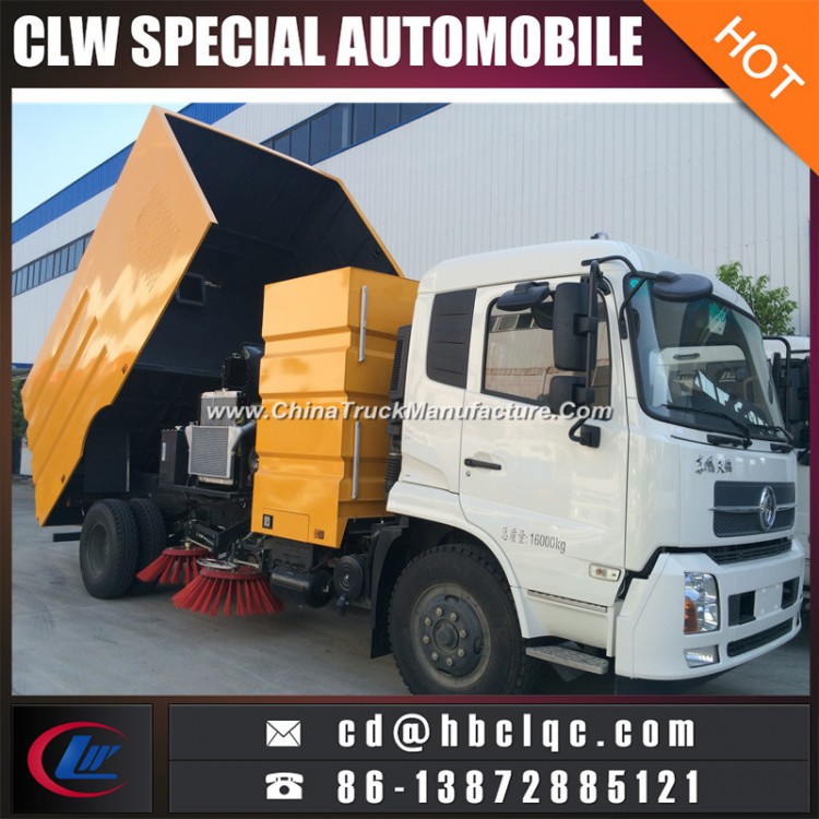 Good Quality 9000L Road Vacuum Cleaning Sweeper Truck