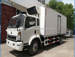 Dongfeng 4X2 3tons Refrigeration Box Truck Used Refrigerated Truck