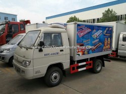 Foton Mini Small Refrigerated Freezer Van Trucks 2 Tons for Sale