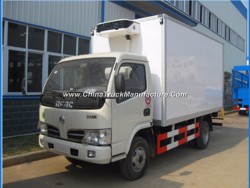 Factory 4tons to 5tons Dongfeng 4X2 Freezer Truck Refrigeration Units Truck
