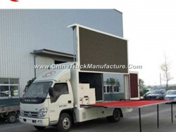 P6 P8 P10 Outdoor Display Mobile LED Advertising Truck with Foldable Stage