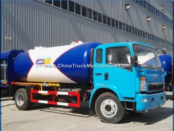 Factory Supplier 6mt LPG Gas Tank Truck 12000L 12m3 LPG Bobtail with Dispenser