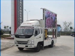 Foton 4X2 Outdoor Mobile Billboard Truck with LED Screen