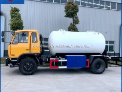 Dongfeng 4X2 10000L LPG Bobtail 10m3 5 Tons LPG Filling Tank Truck