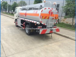 DFAC 4*2 5000L Small Fuel Tanker Trucks 5m3 Oil Tank Truck for Sale