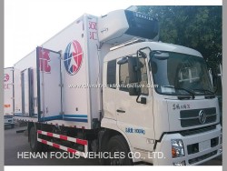 Light Duty Frozen Food Cooling Van Body Isulated Refrigerated Truck