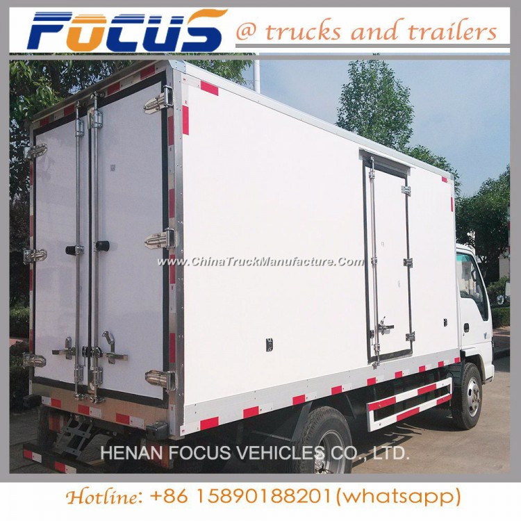 Small Reefer Truck, Refrigerated Carrier with Refrigerated Cooling Van for Ice Cream