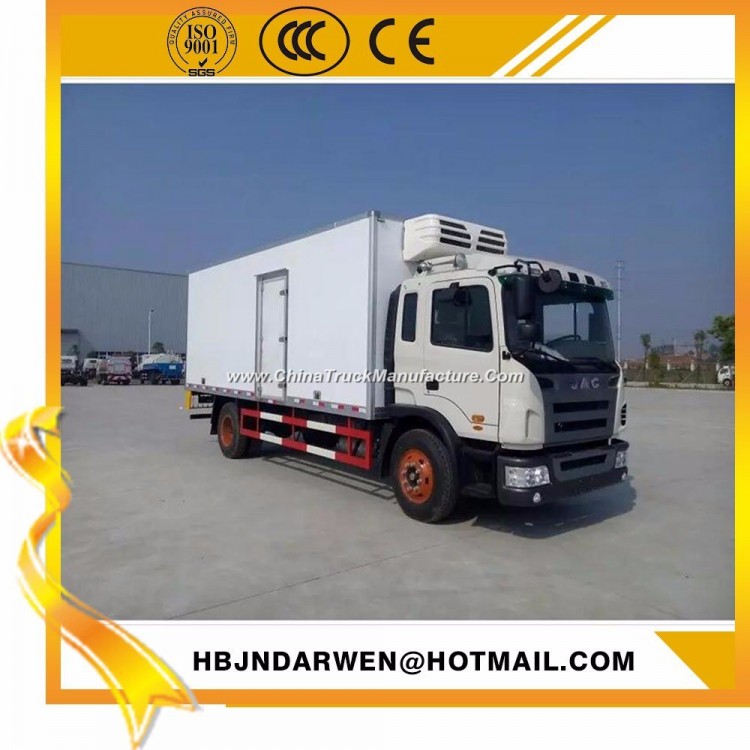 4*2 JAC Refrigerated Freezer Truck 10ton for Sale