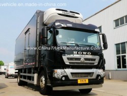 HOWO T5g 240HP 4X2 Refrigerator/ Van / Cargo Truck