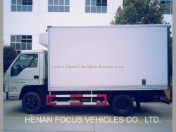 Factory Price 4X2 6t Refrigerator Van Truck Vehicle with Refrigeration Unit