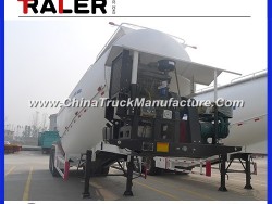 Tri-Axle Trailer Transport Bulk Cement Truck