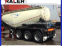 3 Axles 40m3 Bulk Cement Transport Truck with Compressor