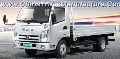 Waw Chinese Gasoline Cargo 2WD New Truck for Sale