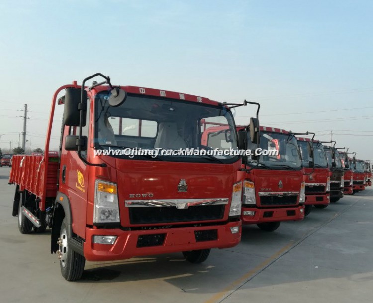 HOWO 4X2 Cargo Truck 8ton Loading Cargo Truck
