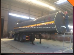 40m3 36mt Hot Bitumen Tank Trailer Asphalt Transport Trailer