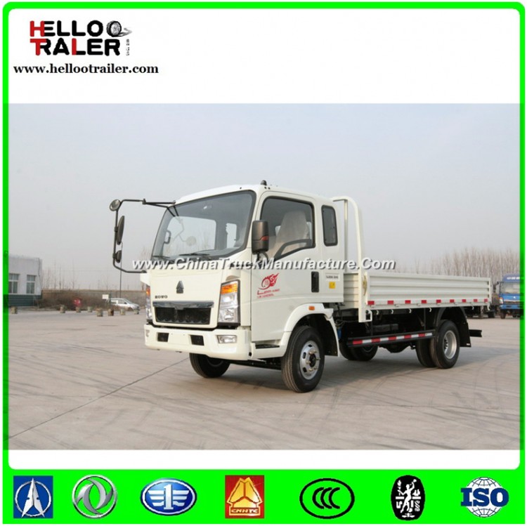 2017 Low Price Sino Mini Truck HOWO 4*2 Light Truck 4*4 Cargo Truck with 6 Wheels